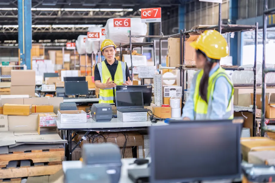 Warehouse and dispatch don't share a record